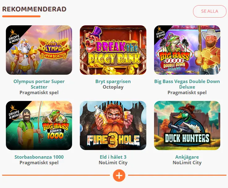 Moi Casino Sweden spel